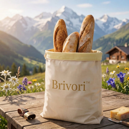 Brivori™ - Bolsa Reutilizable para Pan Dulce y Panecillos