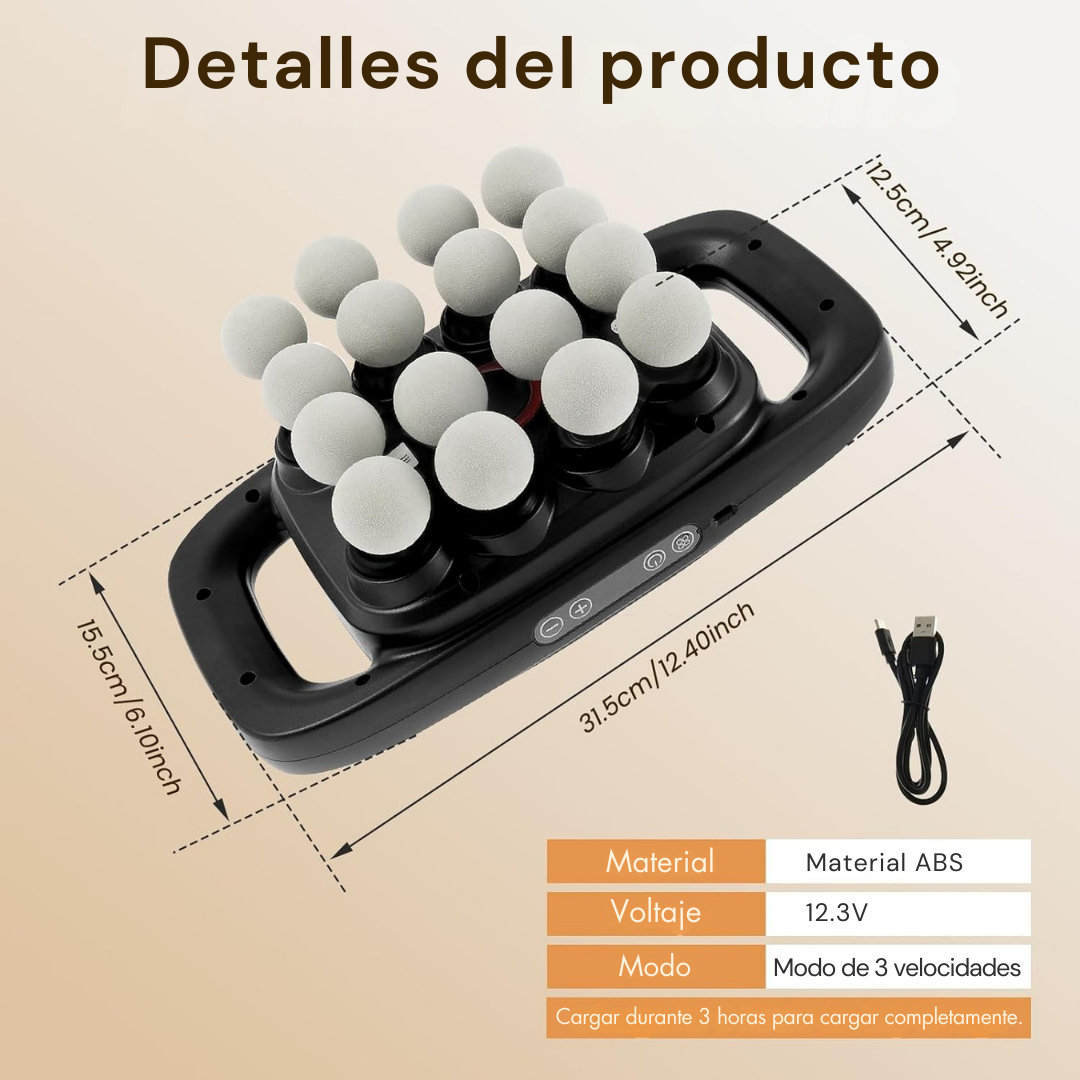 FlexoKnot™ – Masajeador Percusivo de Tejido Profundo