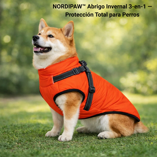 NORDIPAW™ Abrigo Invernal 3-en-1 para Perros