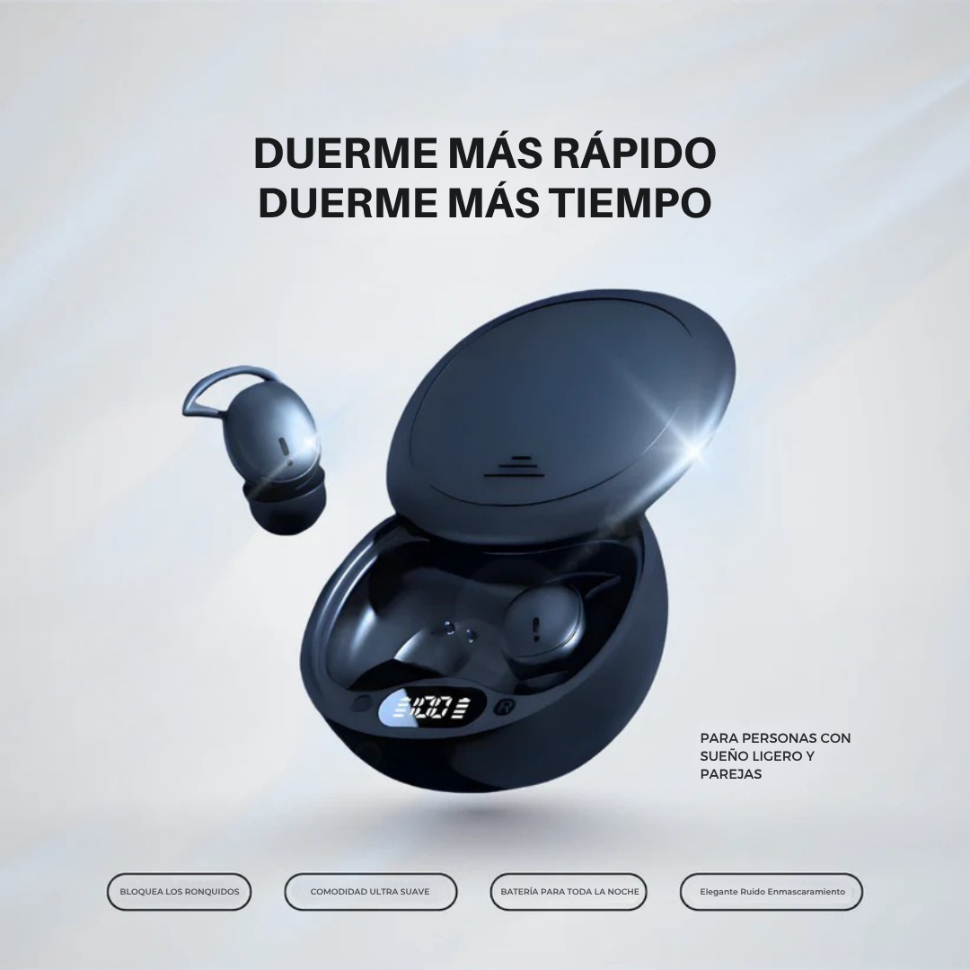 SilentEase™ - Auriculares de Sueño Inteligentes