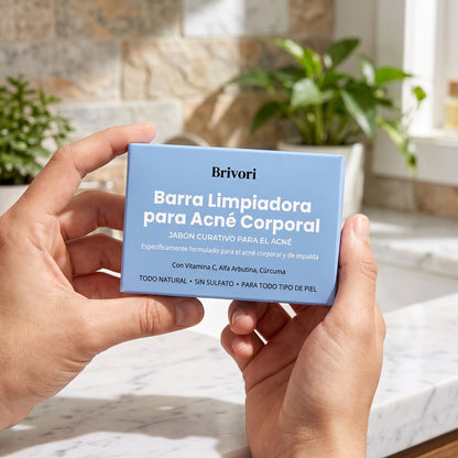 Brivori™ - Barra Limpiadora para Acné Corporal