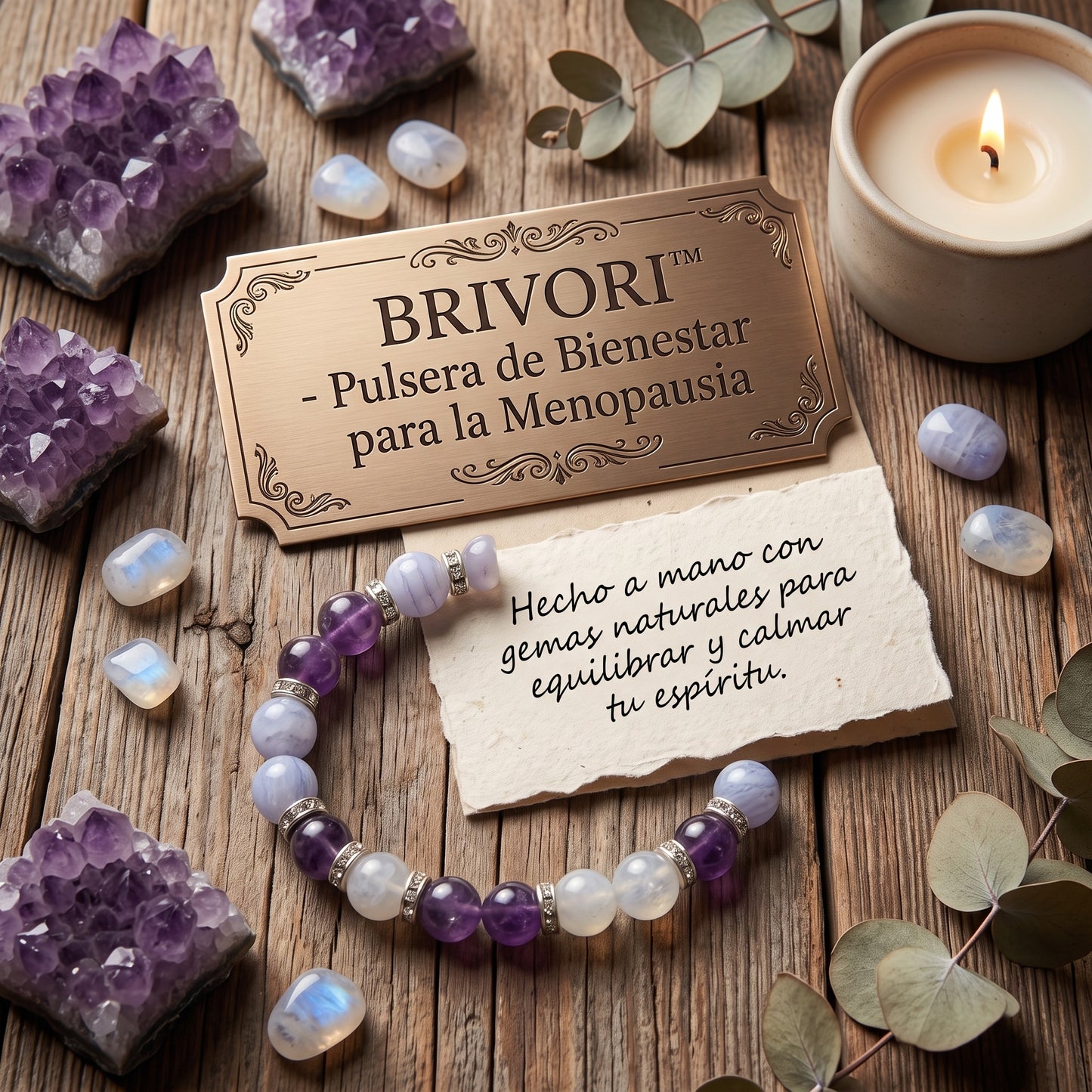 Brivori™ - Pulsera de Bienestar para la Menopausia