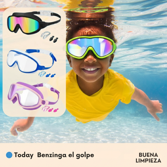 AquaSnap™ – Goggles infantiles sin fugas y antivaho