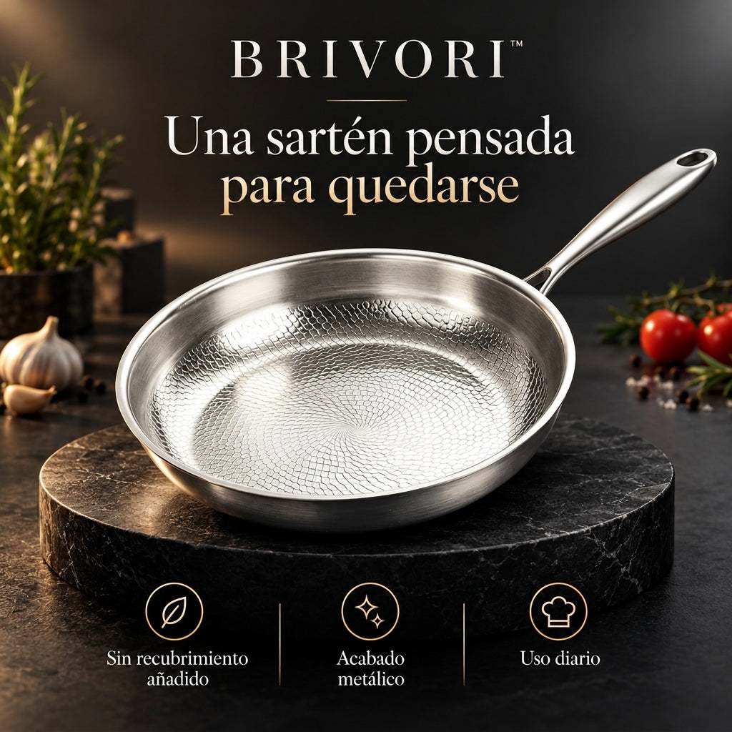 Brivori™ - Sartén de Titanio