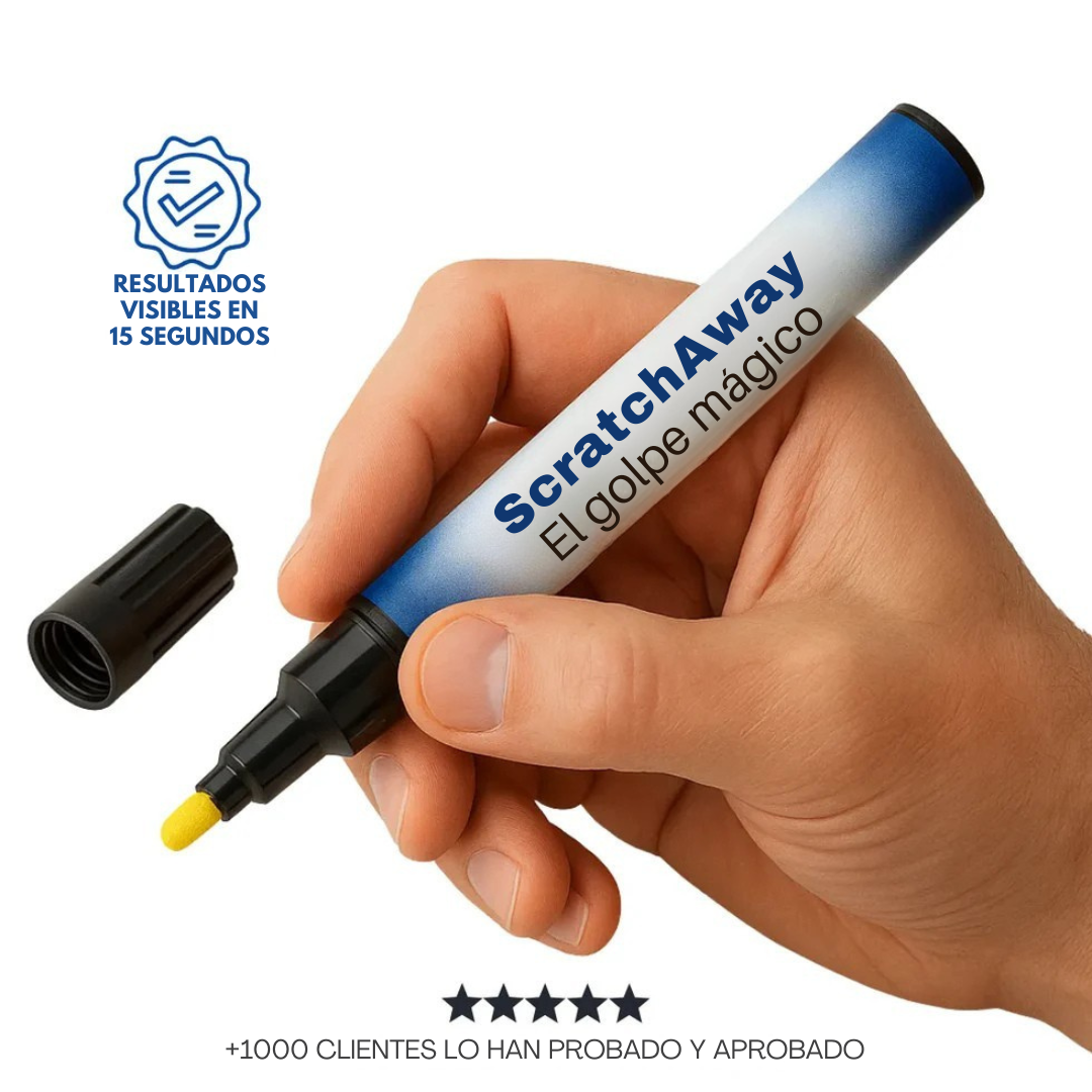 ScratchAway™ – El Marcador que Borra Rayones al Instante
