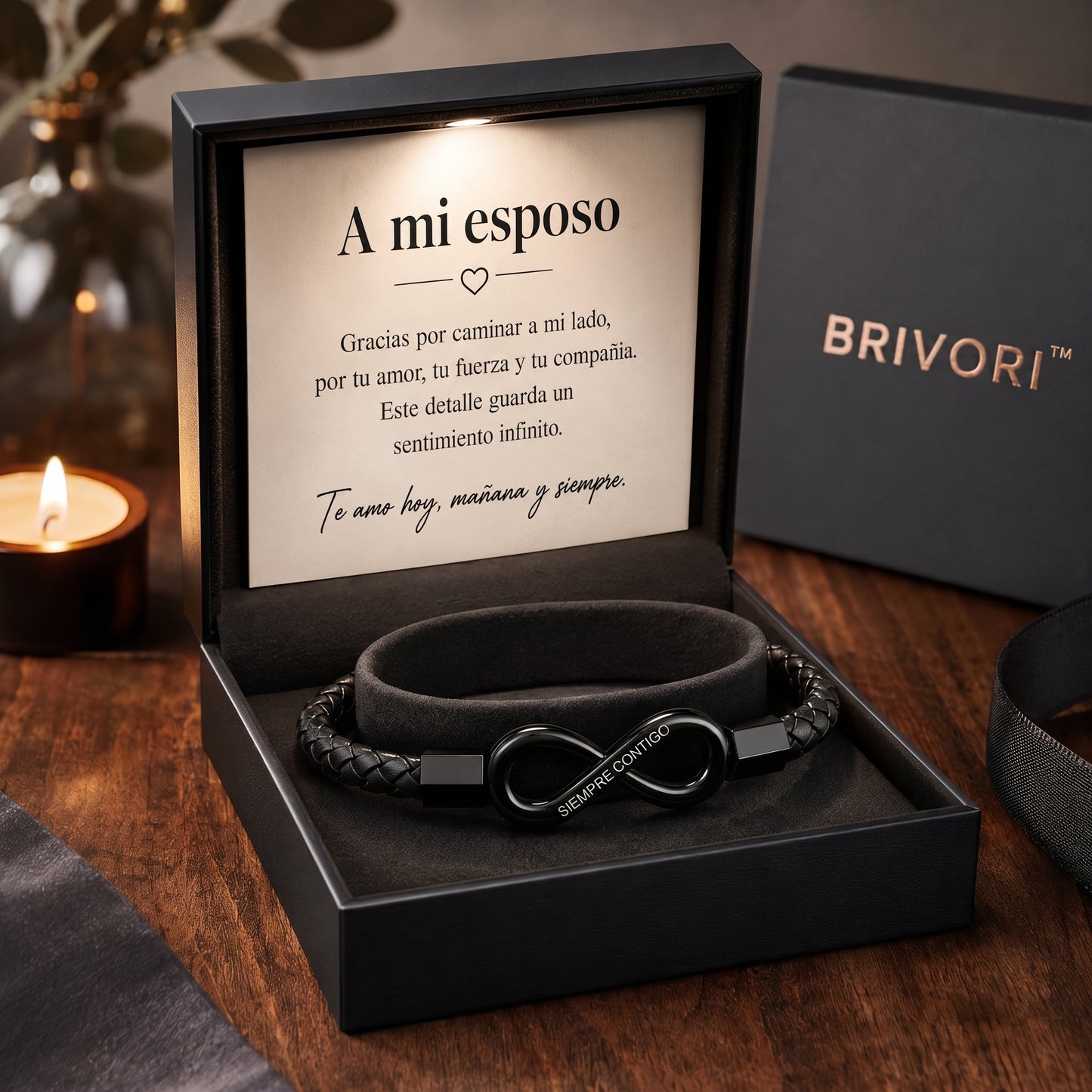 Brivori™ - Pulsera Infinita para Él