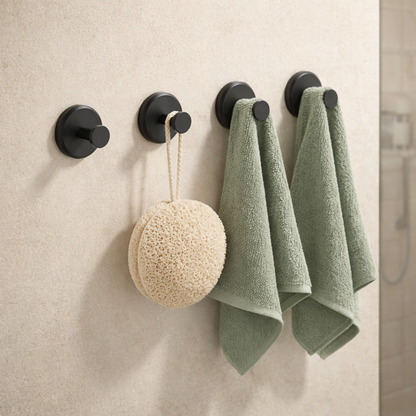 AEROLUX™ - Ganchos de succión con cierre giratorio