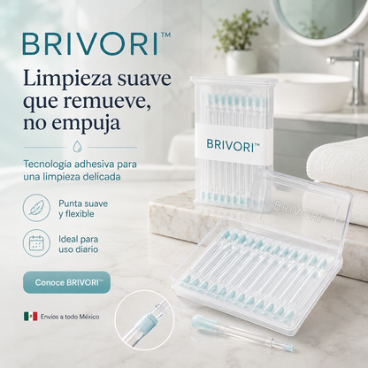 Brivori™ - Limpiador Adhesivo Oídos Suave