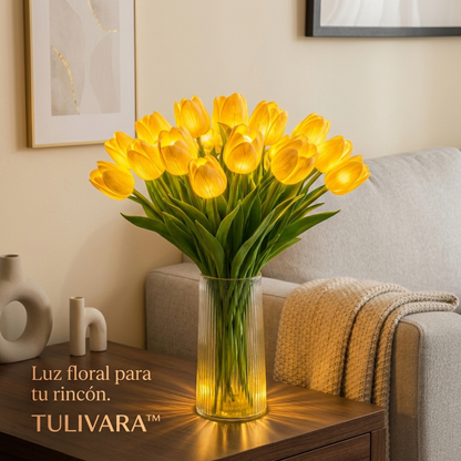 TULIVARA™ - Ramo de tulipanes resplandecientes