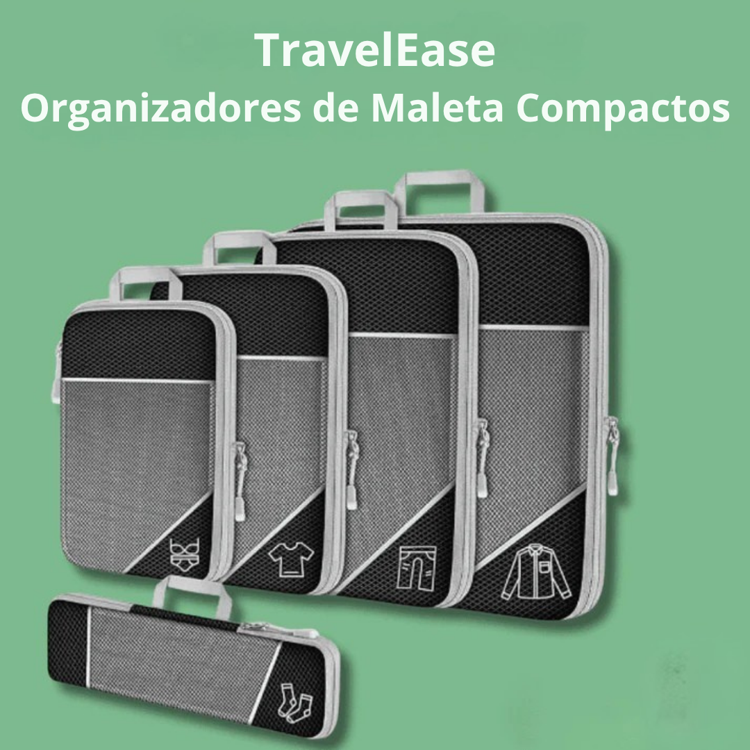 TravelEase™ – Organizadores de Maleta Compactos