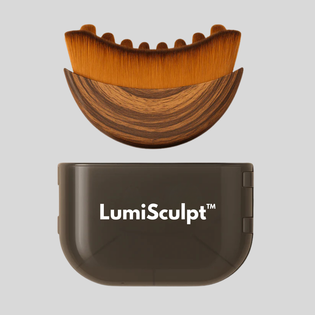 LumiSculpt™ – Cepillo Facial de Drenaje Linfático