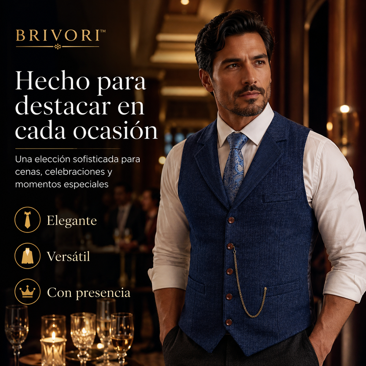 Brivori™ - Chaleco Elegante Masculino