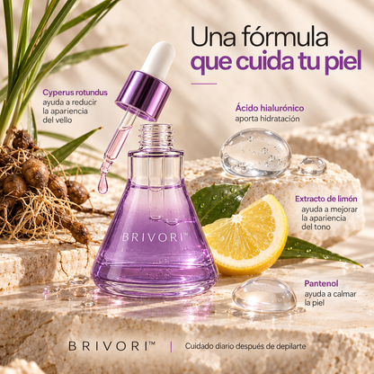Brivori™ - Sérum Inhibidor de Vello Natural