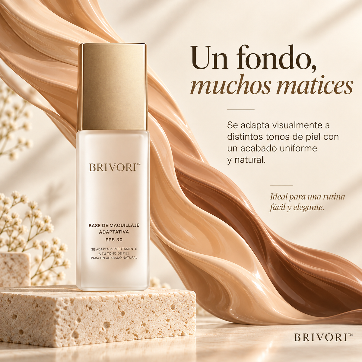 Brivori™ - Base de Maquillaje Adaptativa 4 en 1