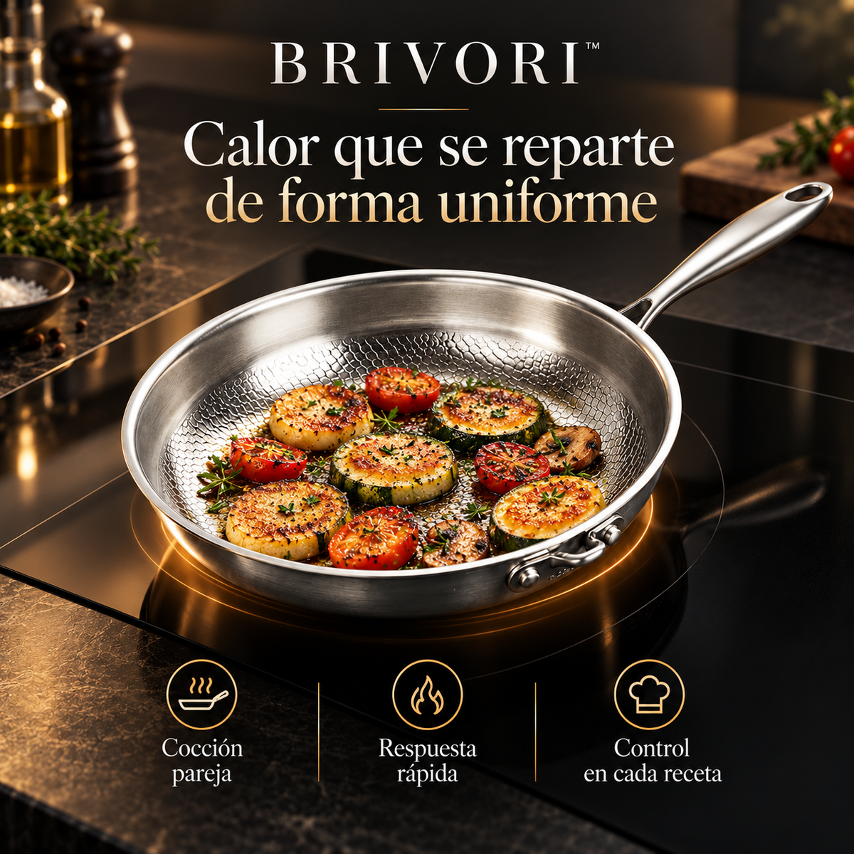 Brivori™ - Sartén de Titanio
