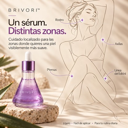 Brivori™ - Sérum Inhibidor de Vello Natural