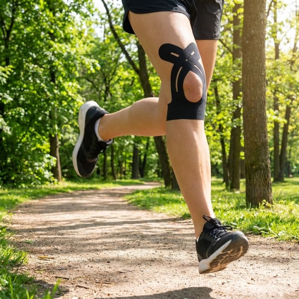 Brivori™ - Cinta Kinesiológica Precortada para Rodilla
