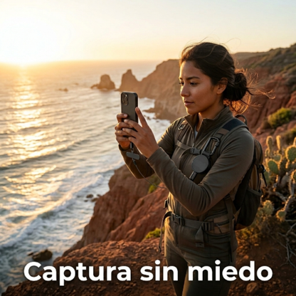 TETHERIX™ - Clip de seguridad retráctil para teléfono