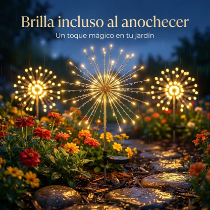 AURAFLEUR™ - Lámpara solar de jardín con forma de estrella