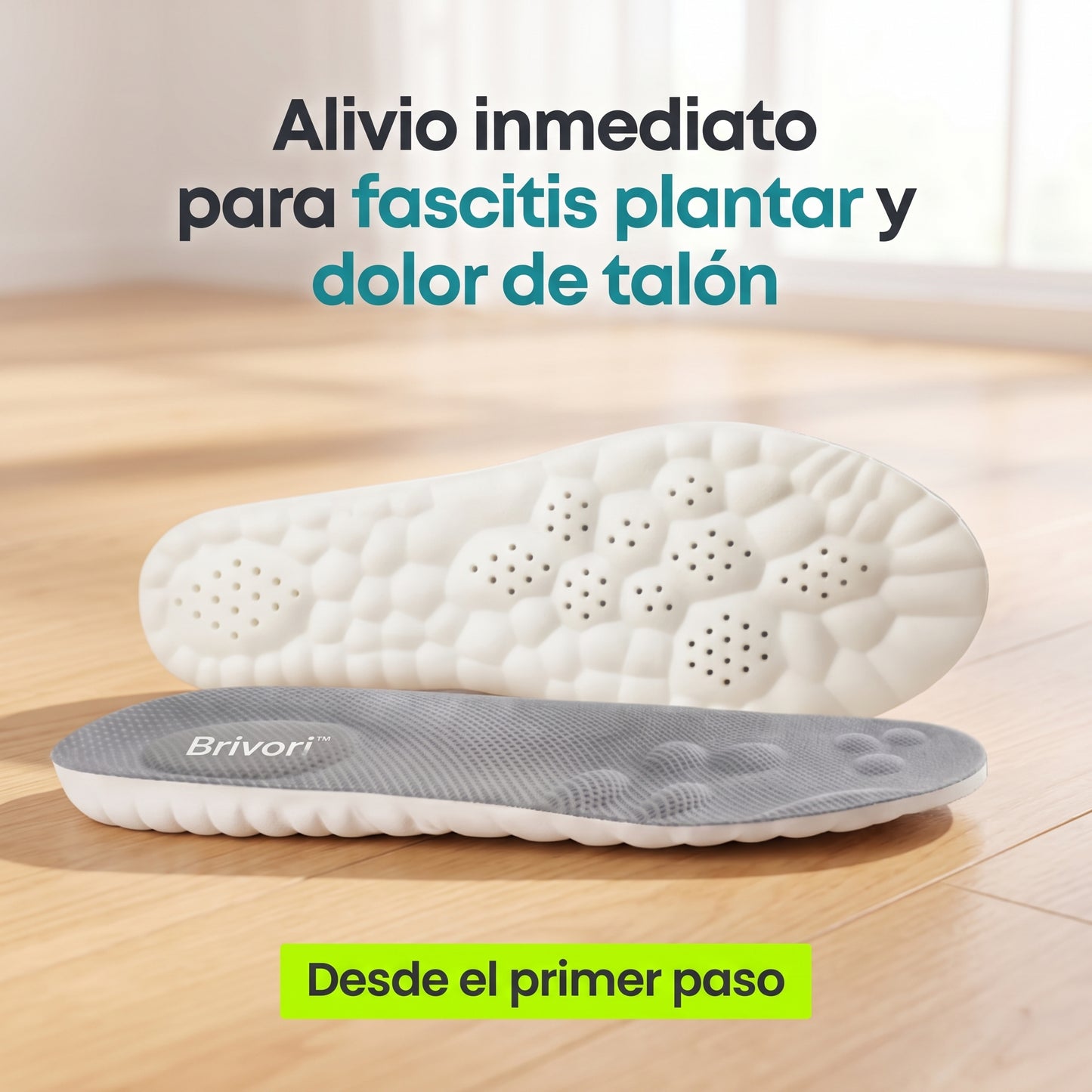 Brivori™ - Plantillas de Descanso Activo