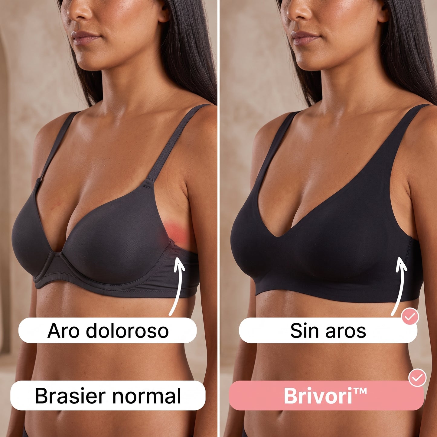 Brivori™ - Brasier Suave Sin Varilla