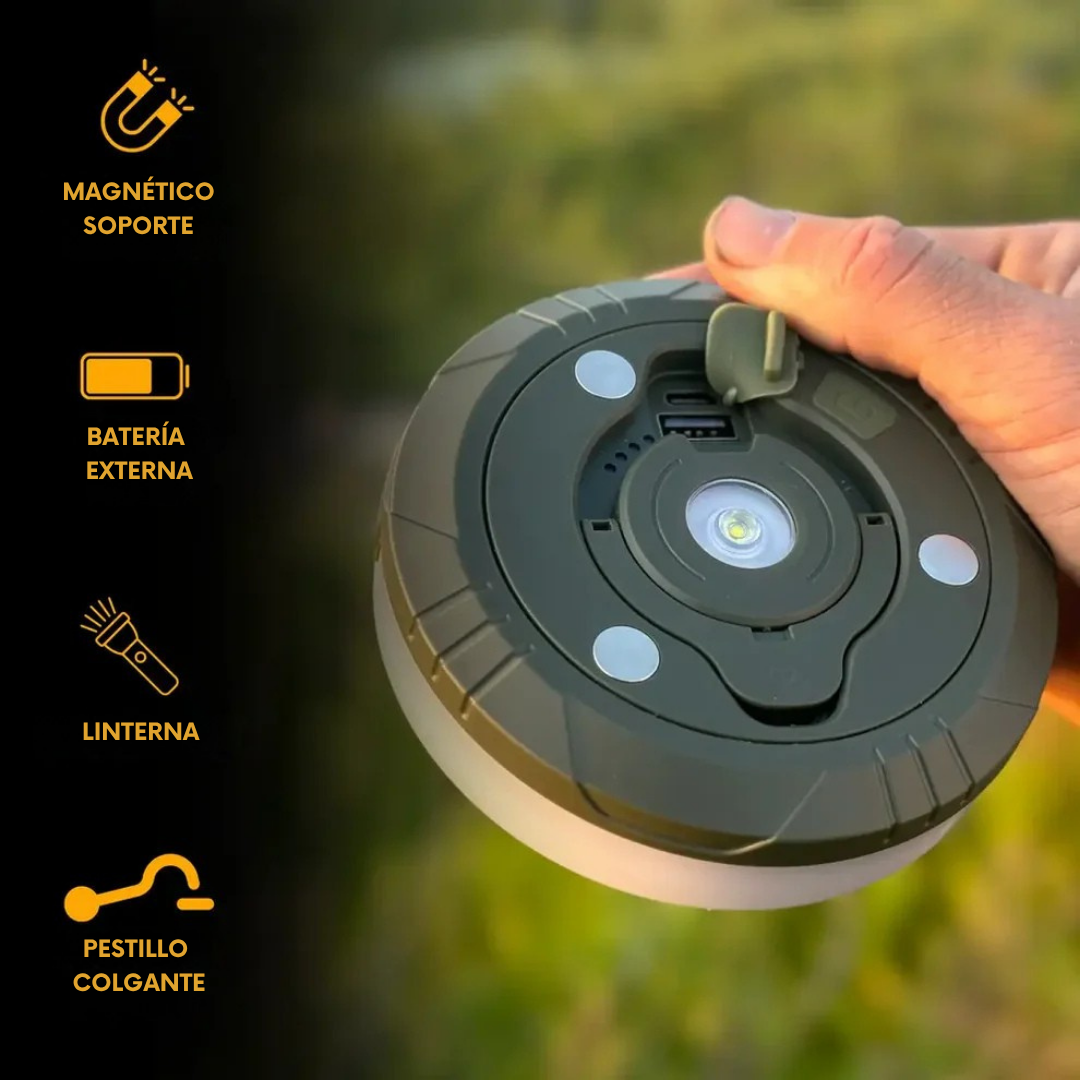 GlowCamp™ – Iluminación portátil para aventuras