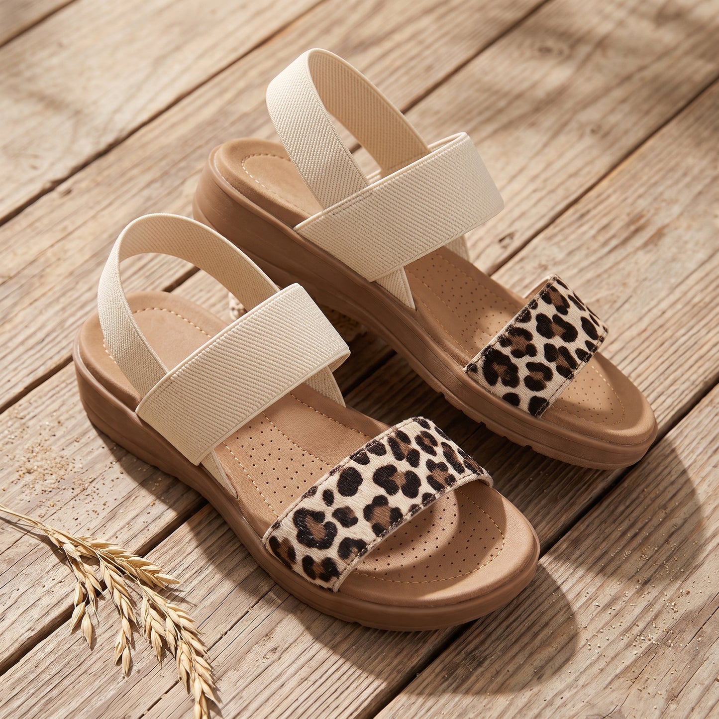 Brivori™ - Sandales Légères à Brides Extensibles