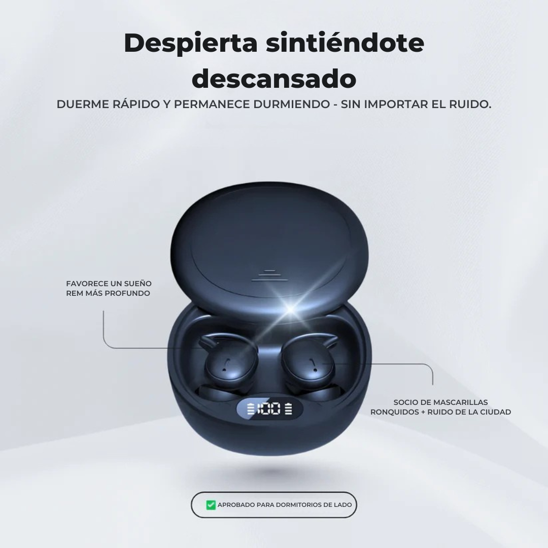 SilentEase™ - Auriculares de Sueño Inteligentes
