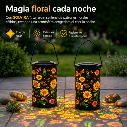 SOLVIRA™ - Linterna solar de jardín