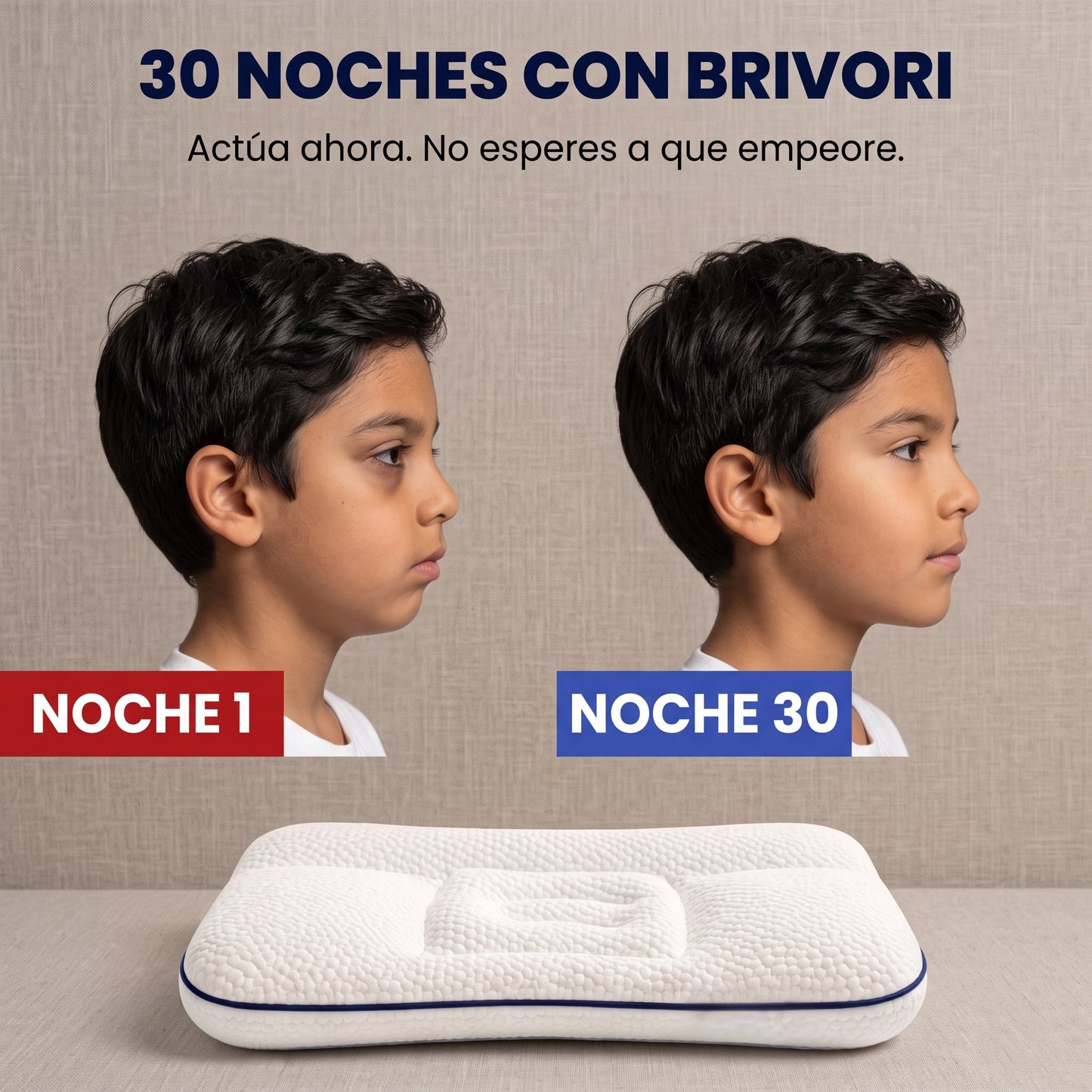 Brivori™ - Almohada Ergonómica Infantil