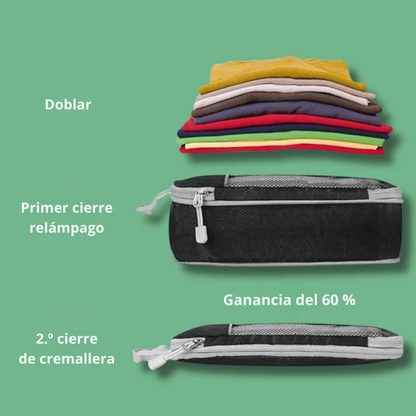 TravelEase™ – Organizadores de Maleta Compactos