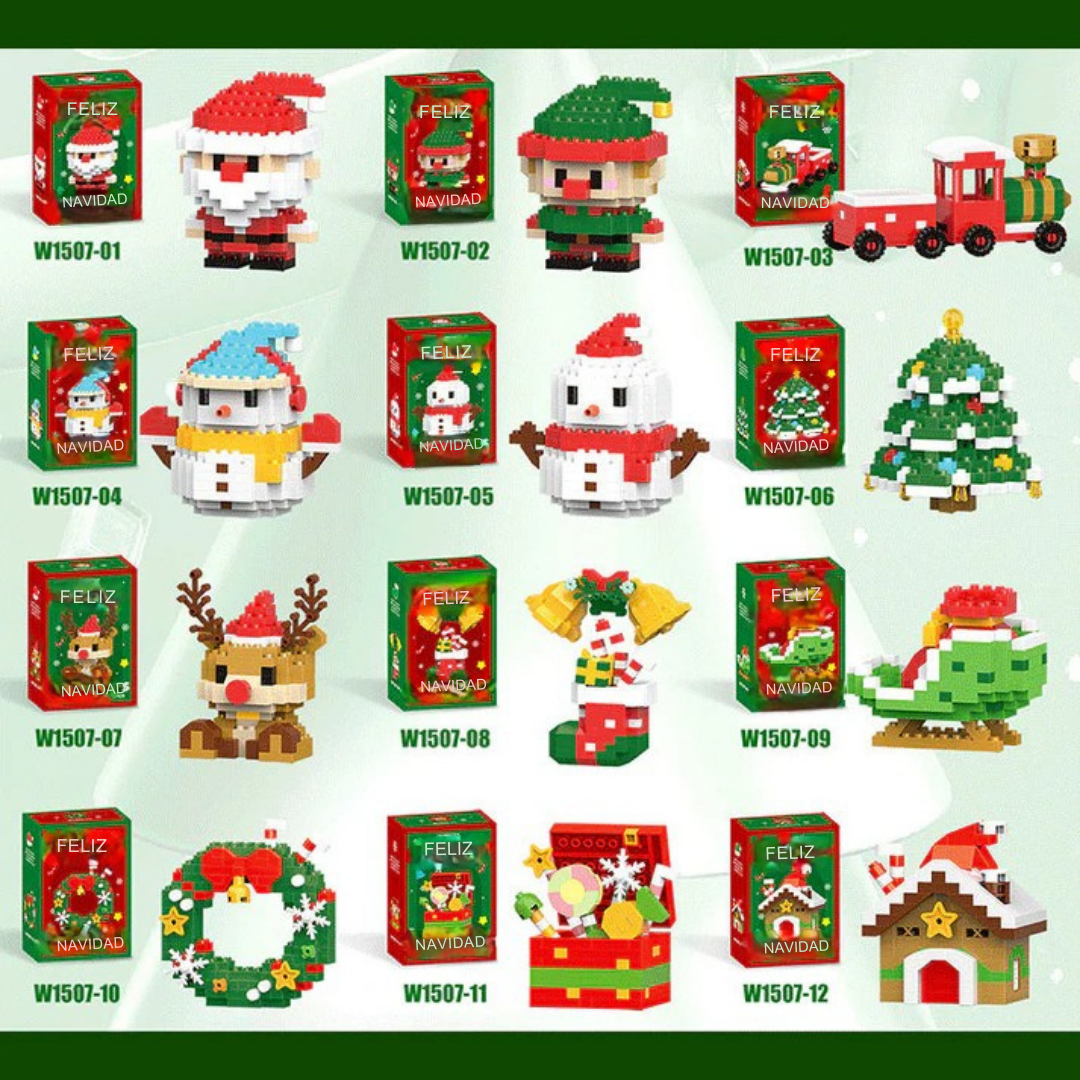 Navidarte™ – 12 figuras navideñas creativas para la familia