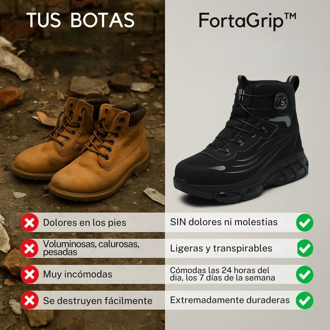 FortaGrip™ – Zapatos de Seguridad Ultraligeros