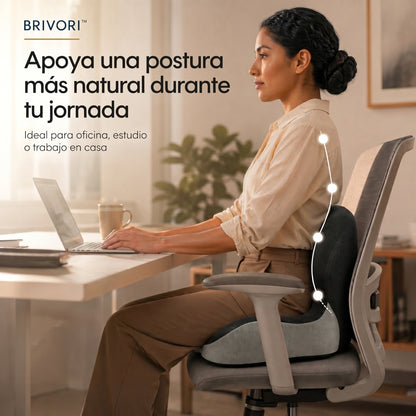 Brivori™ - Cojín Ergonómico de Asiento
