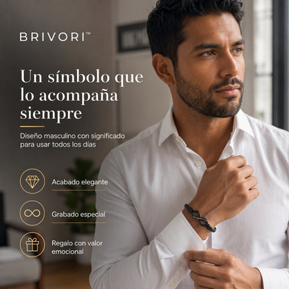 Brivori™ - Pulsera Infinita para Él