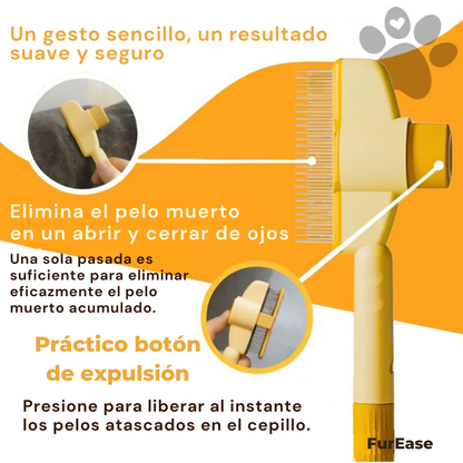 FurEase™ – Cepillo anti-pelos para gatos