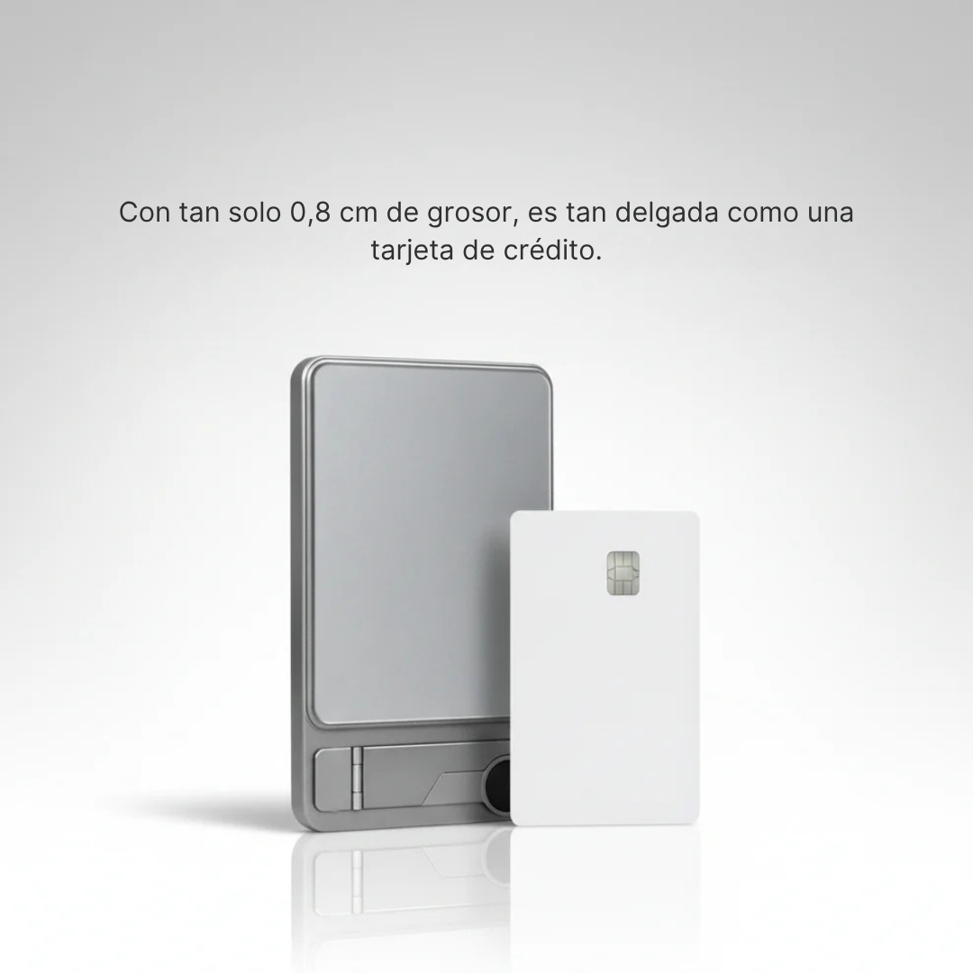 MagneCharge Slate™ – PowerBank Magnético Ultrafino