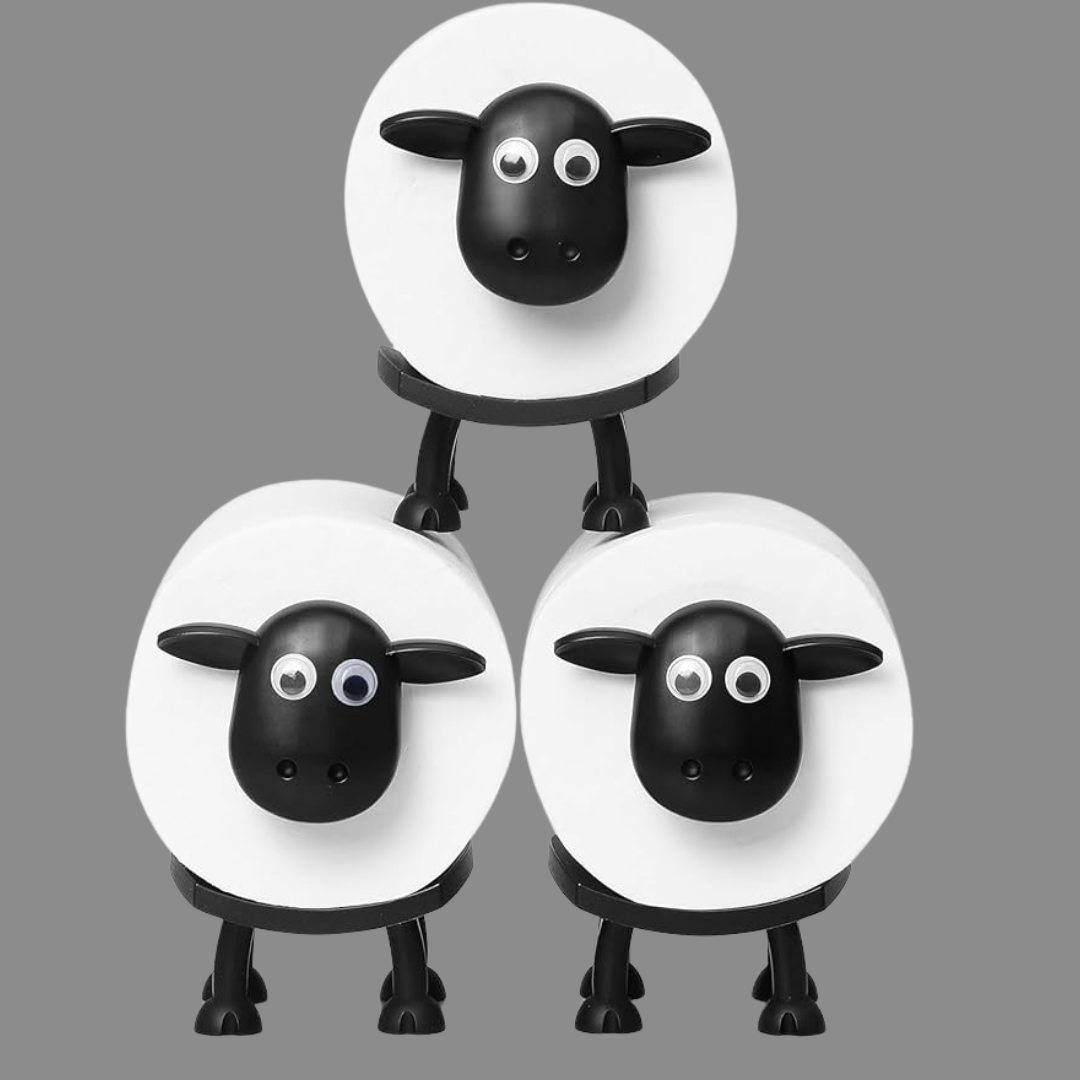 WOOLLO™ - Portarrollos de papel higiénico divertido