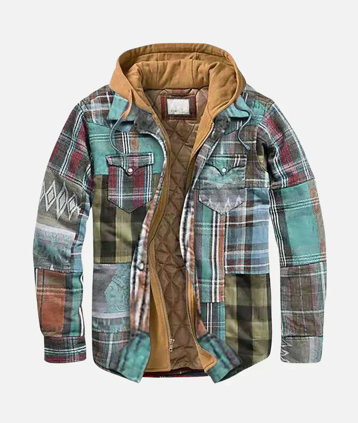 Rivano™ – Chaqueta Patchwork Cálida y Versátil