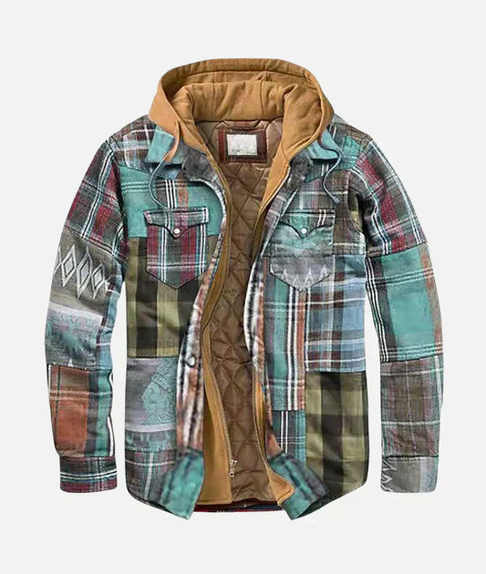 Rivano™ – Chaqueta Patchwork Cálida y Versátil