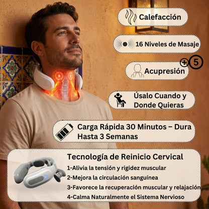Brivori™ - Masajeador Cervical con Calor