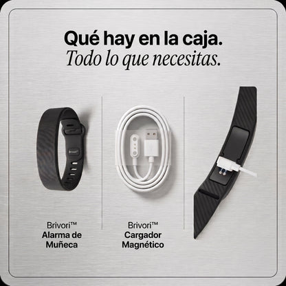 Brivori™ - Alarma de Muñeca por Vibración