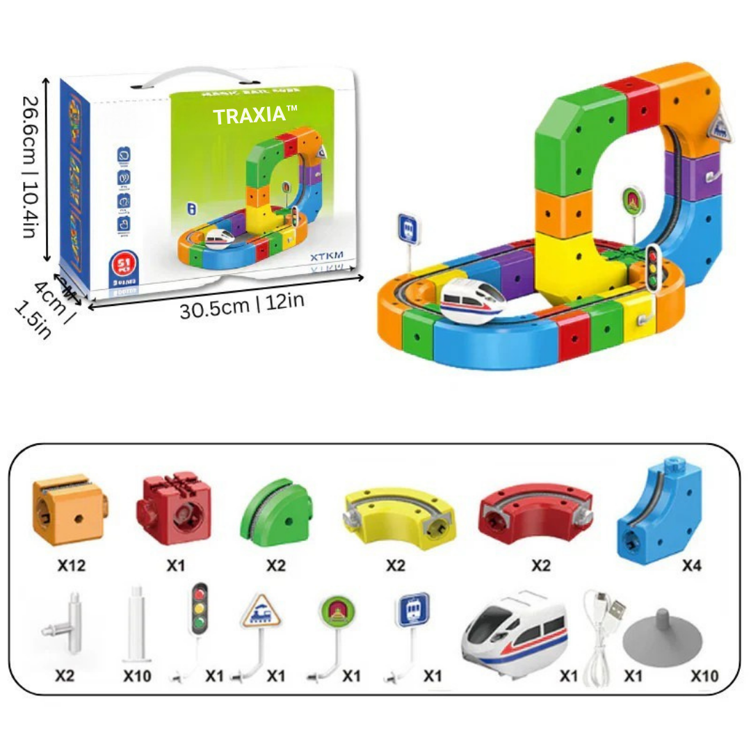 TRAXIA™ – Juego Creativo de Pistas