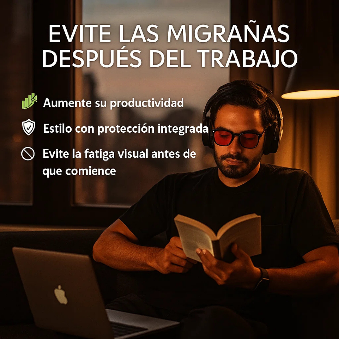 ClarityGuard™– Gafas Anti-Luz Azul Premium