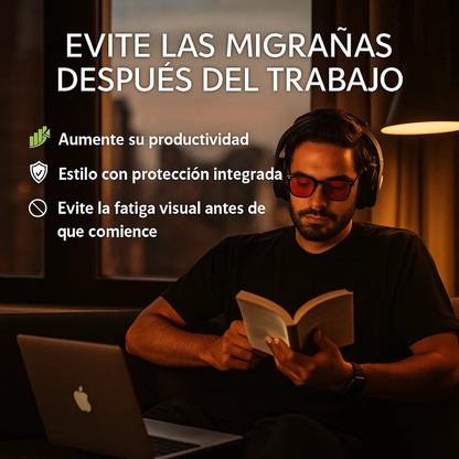 ClarityGuard™– Gafas Anti-Luz Azul Premium