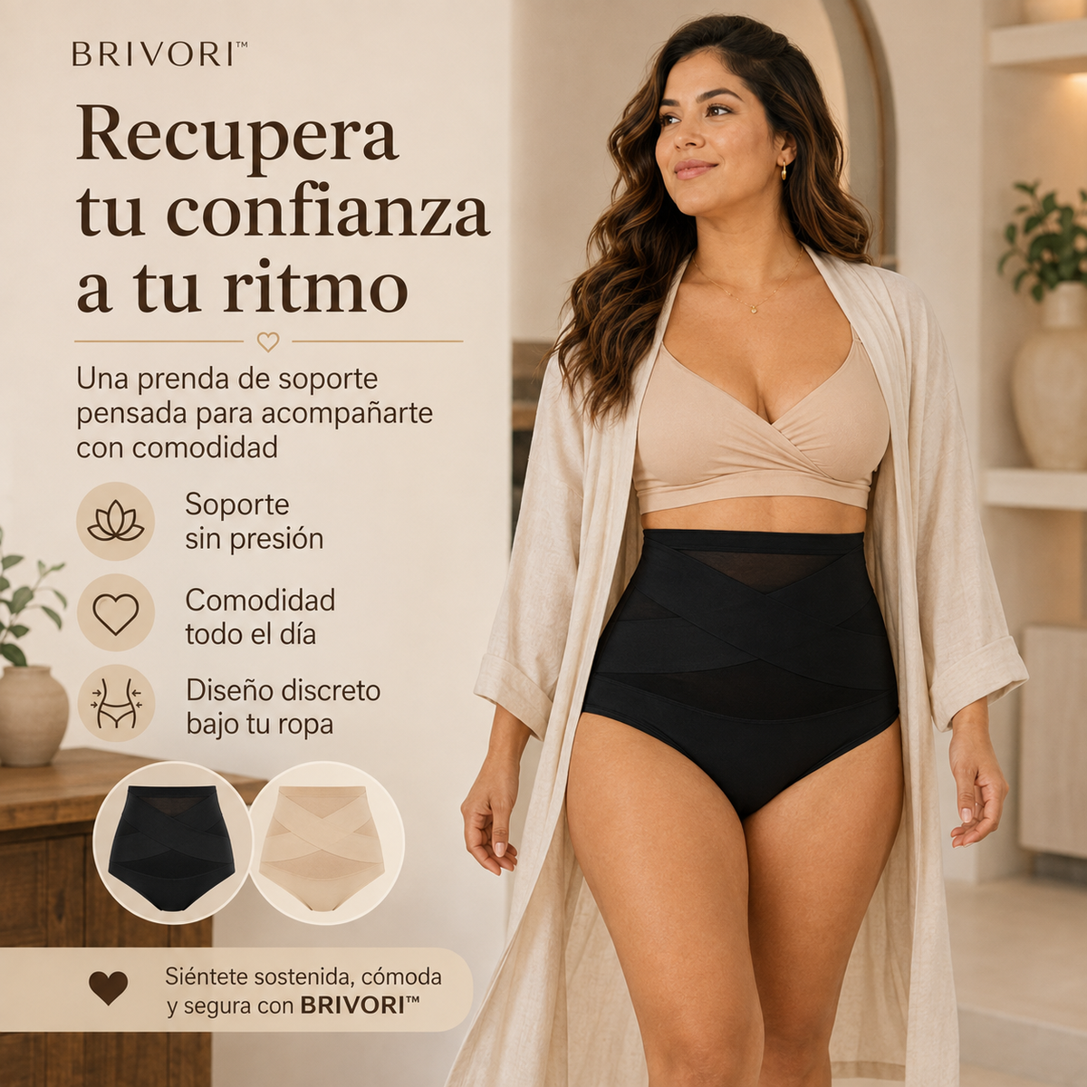 Brivori™ - Faja Moldeadora Postparto