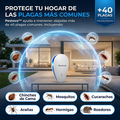 Pestova™ – Repelente ultrasónico contra plagas