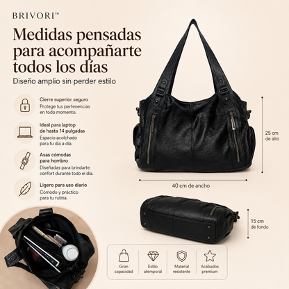 Brivori™ - Bolso Brooklyn para Mujer