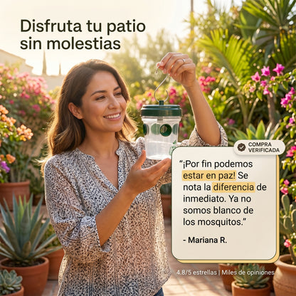 MOSQUREX™ - Trampa para mosquitos de exterior