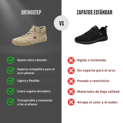 OrthoStep™ – Zapatos ortopédicos impermeables y transpirables